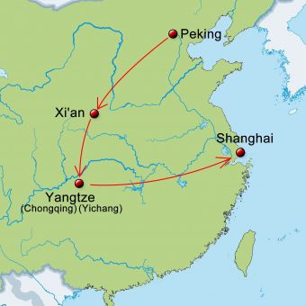 Yangtze-Flusskreuzfahrt